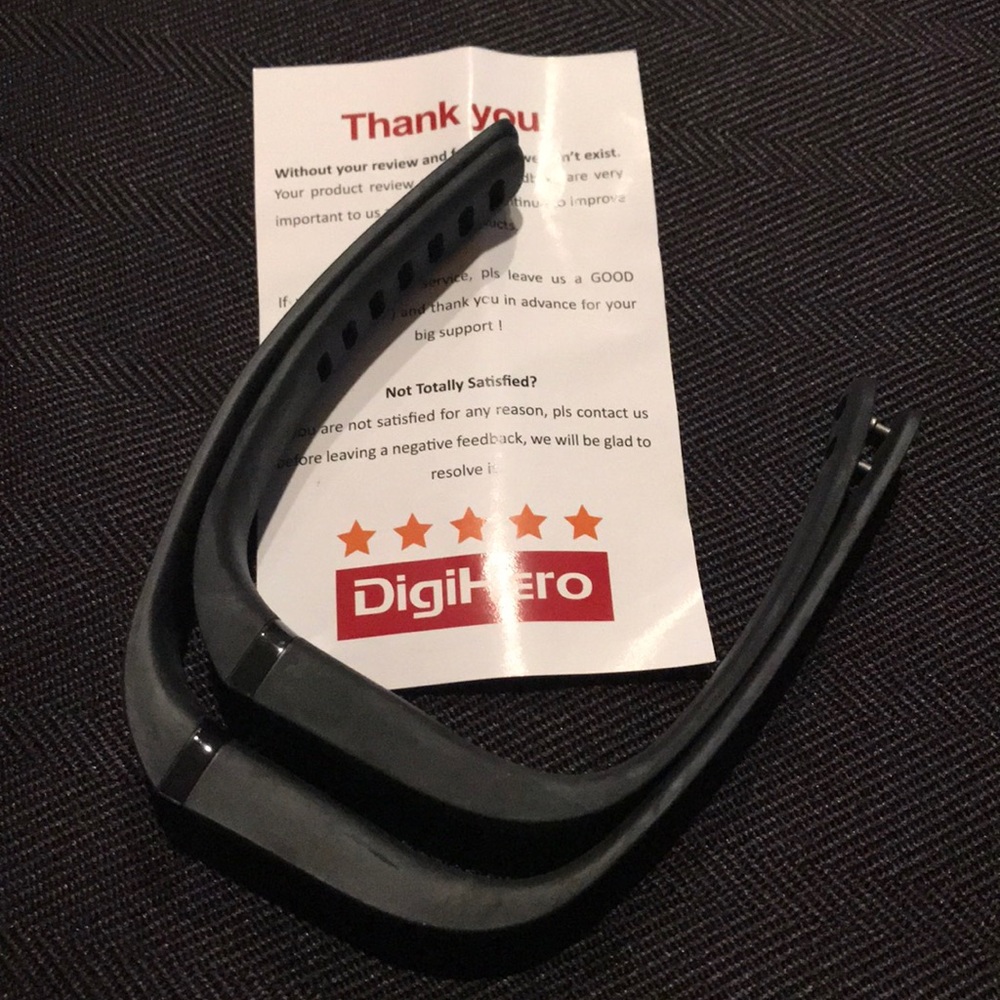 NWOT DigiHero Silicone Flex 2 Fitbit Bands.